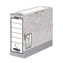Datei-Box Fellowes Grau A4 10 cm 10 Stück