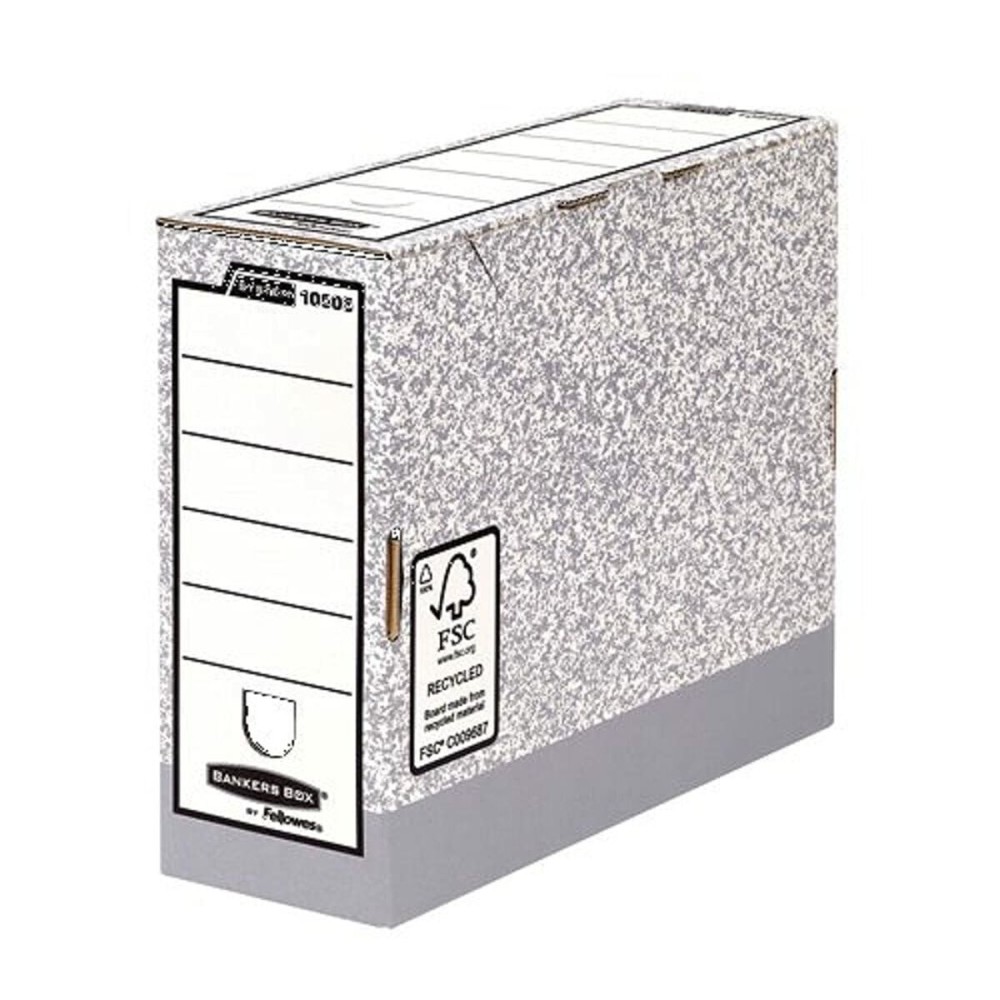 File Box Fellowes Grey A4 10 cm 10Units
