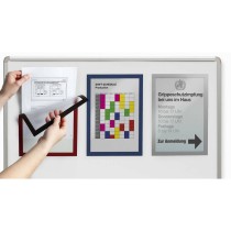 Magnetic Photo Frame Durable Duraframe Magnetic A3 Black