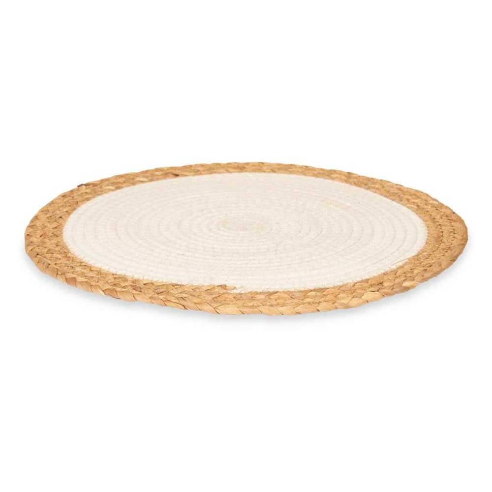 Untersetzer Kinvara TS23885-W Weiß Baumwolle Seetang 35 x 0,6 x 35 cm (24 Stück)