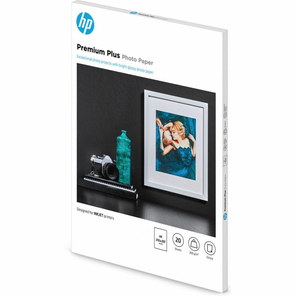 Papier Photo Glacé HP Premium Plus CR672A A4