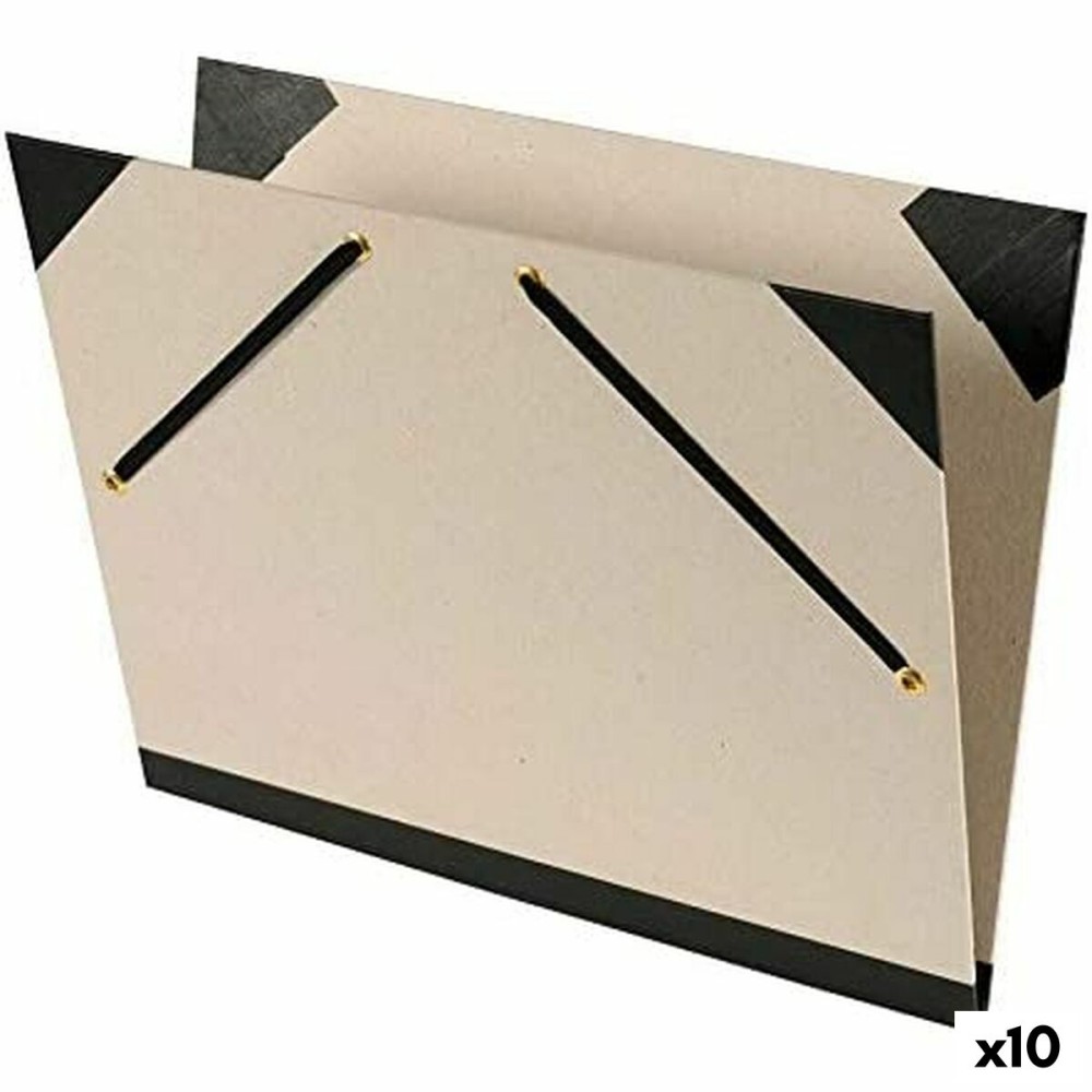 Faltblatt Canson Zeichnung Grau A3 Pappe 10 Stücke (10 Stück)