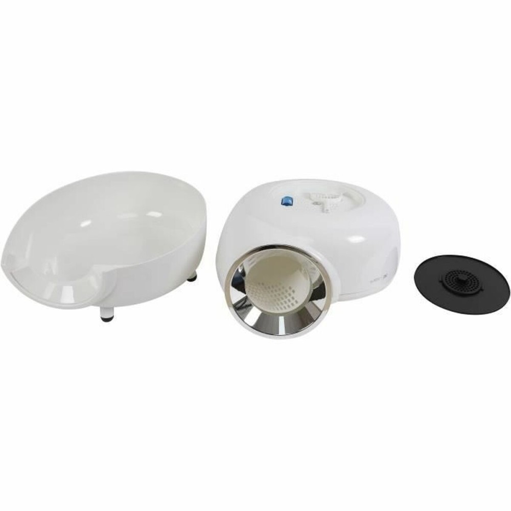 Cat Litter Box MPETS SPACE I White Plastic