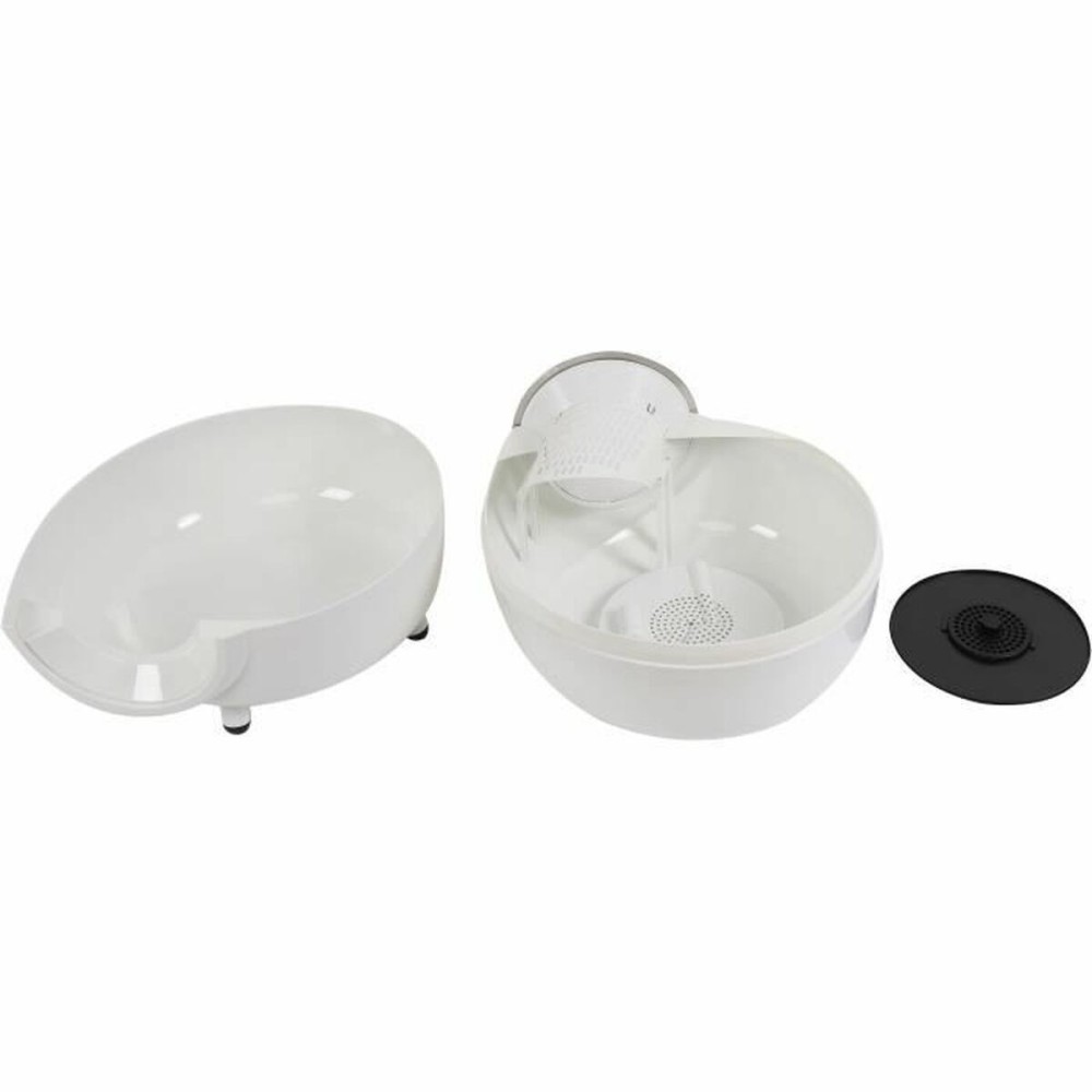 Cat Litter Box MPETS SPACE I White Plastic