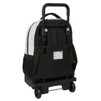 School Rucksack with Wheels Real Madrid C.F. 24/25 White Grey 33 x 45 x 22 cm