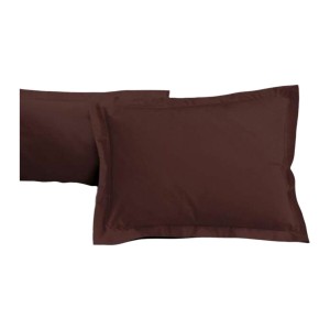 Ensemble de taies d'oreiller Lovely Home LH71587 Marron 50 x 70 cm 2 Unités