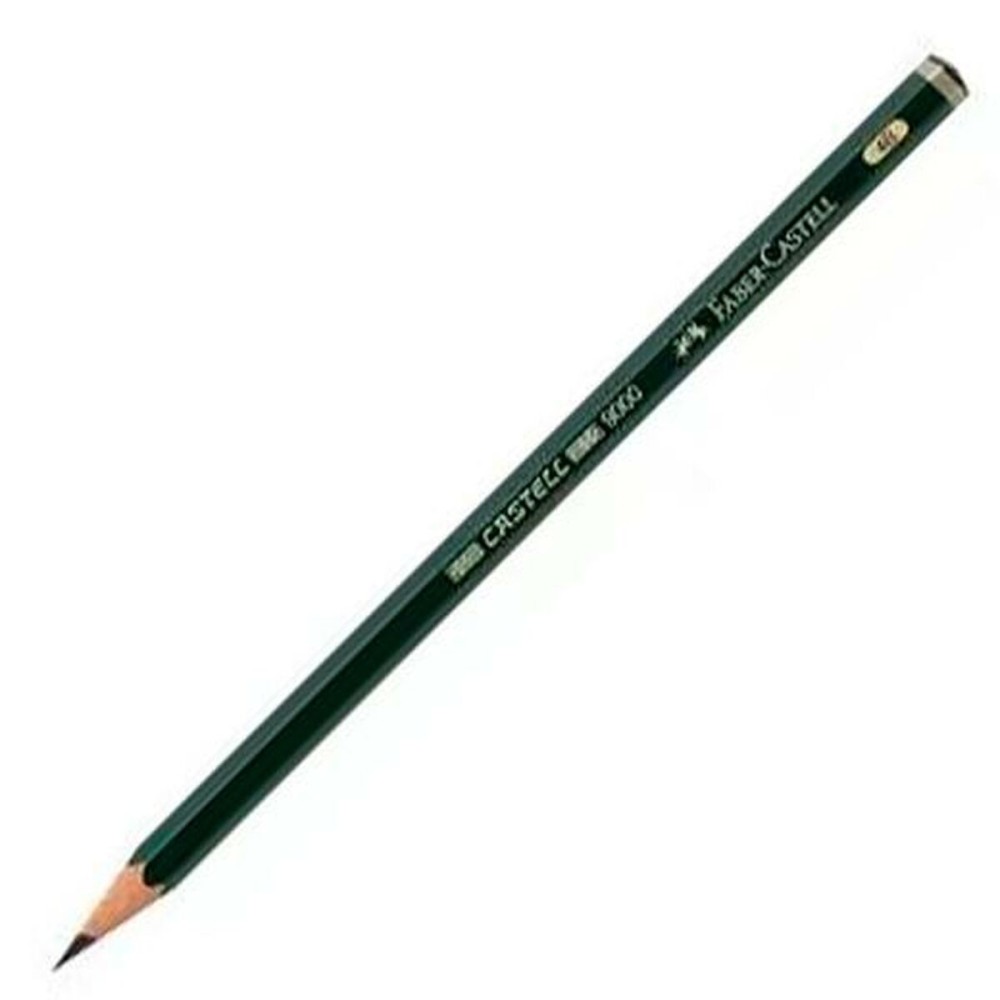 Bleistift Faber-Castell 9000 Ökologisch Sechseckig 4B (12 Stück)