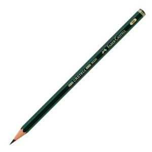 Bleistift Faber-Castell 119005 Sechseckig 5B grün Ökologisch (12 Stück)