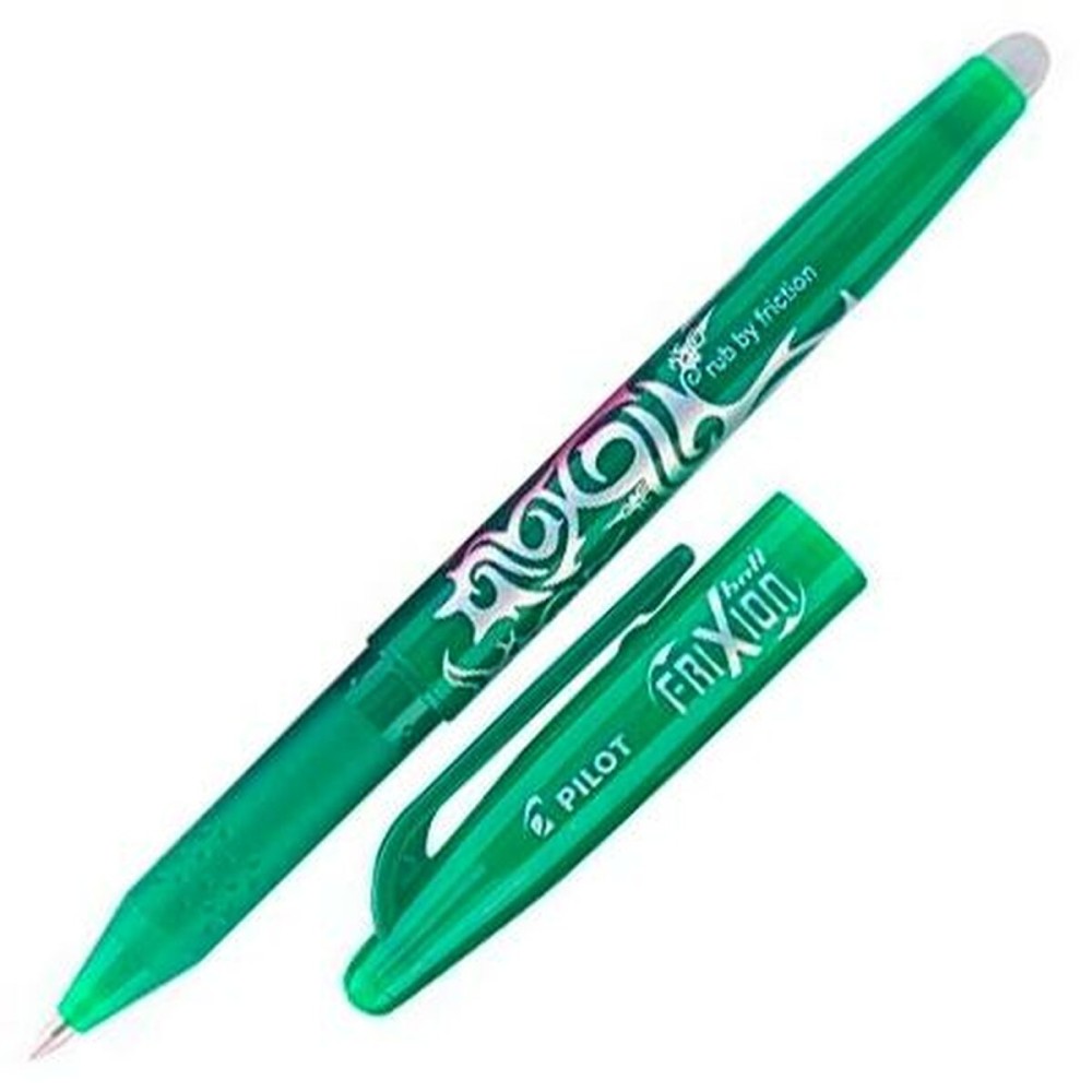 Pen Pilot Frixion Ball Erasable ink Green 0,5 mm 0,7 mm (12 Units)