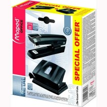 Satz Maped 3543 Essentials Schwarz Hefter Bohrer (16 Stück)