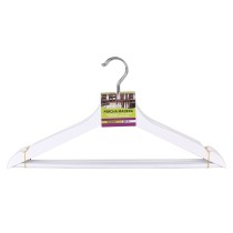 Jeu de porte-manteaux Confortime Blanc Bois 3 Pièces (24 Unités)