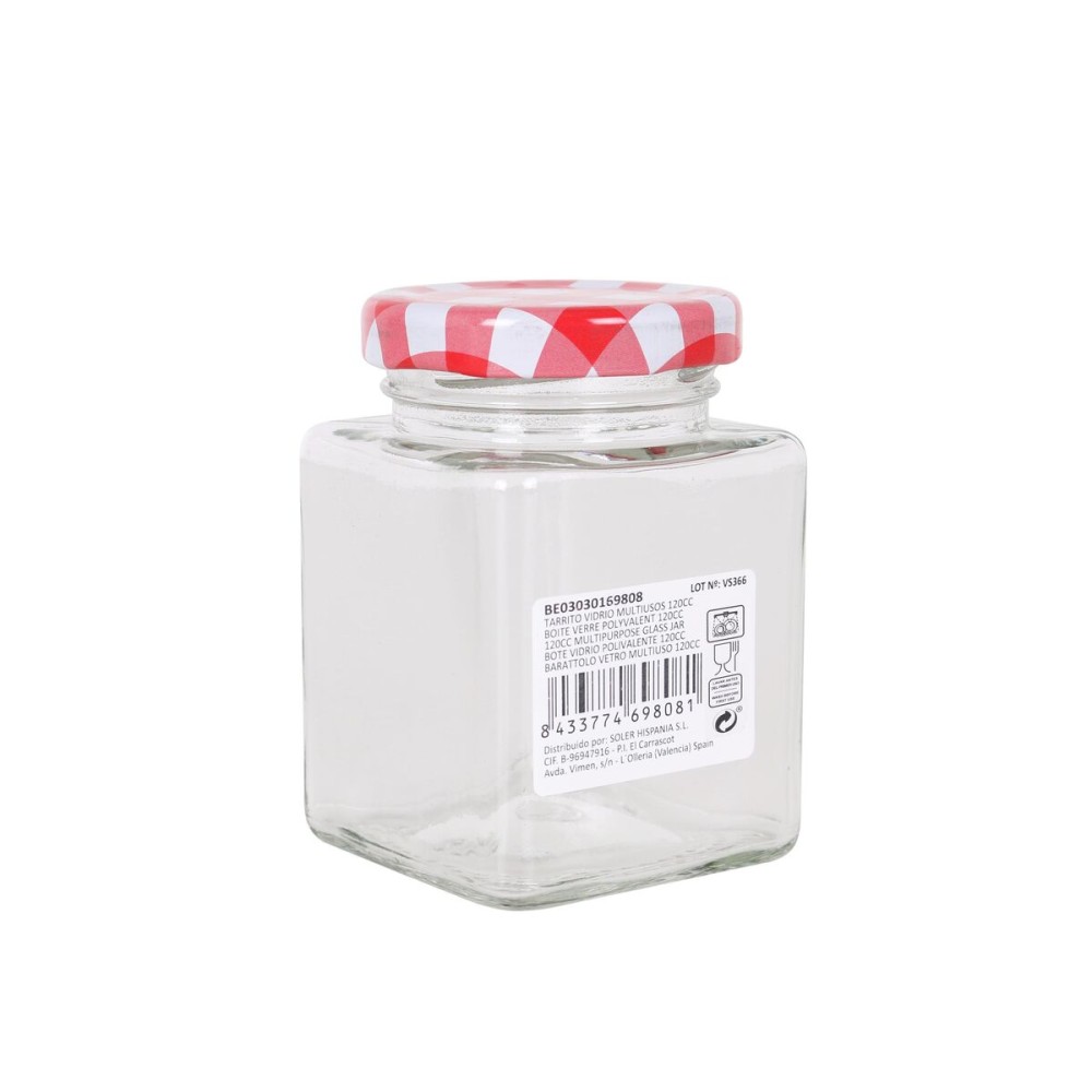 Bocal Mediterraneo 120 ml verre (96 Unités)