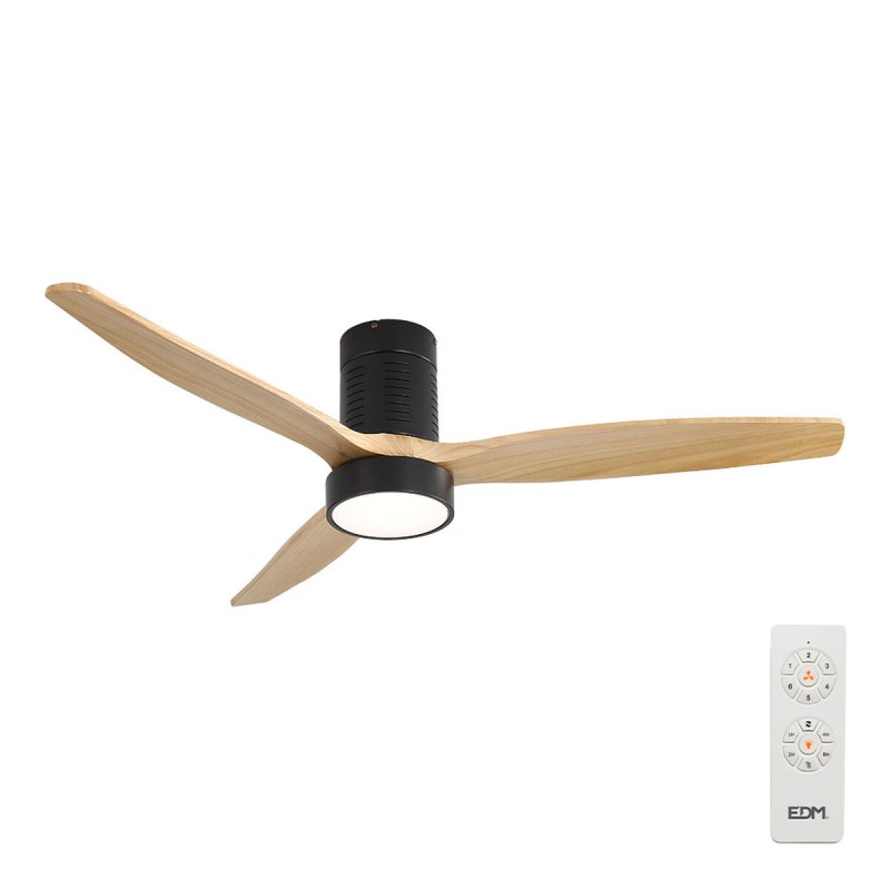 Ceiling Fan with Light EDM 33823 Kara 30 W 2190 Lm Multicolour