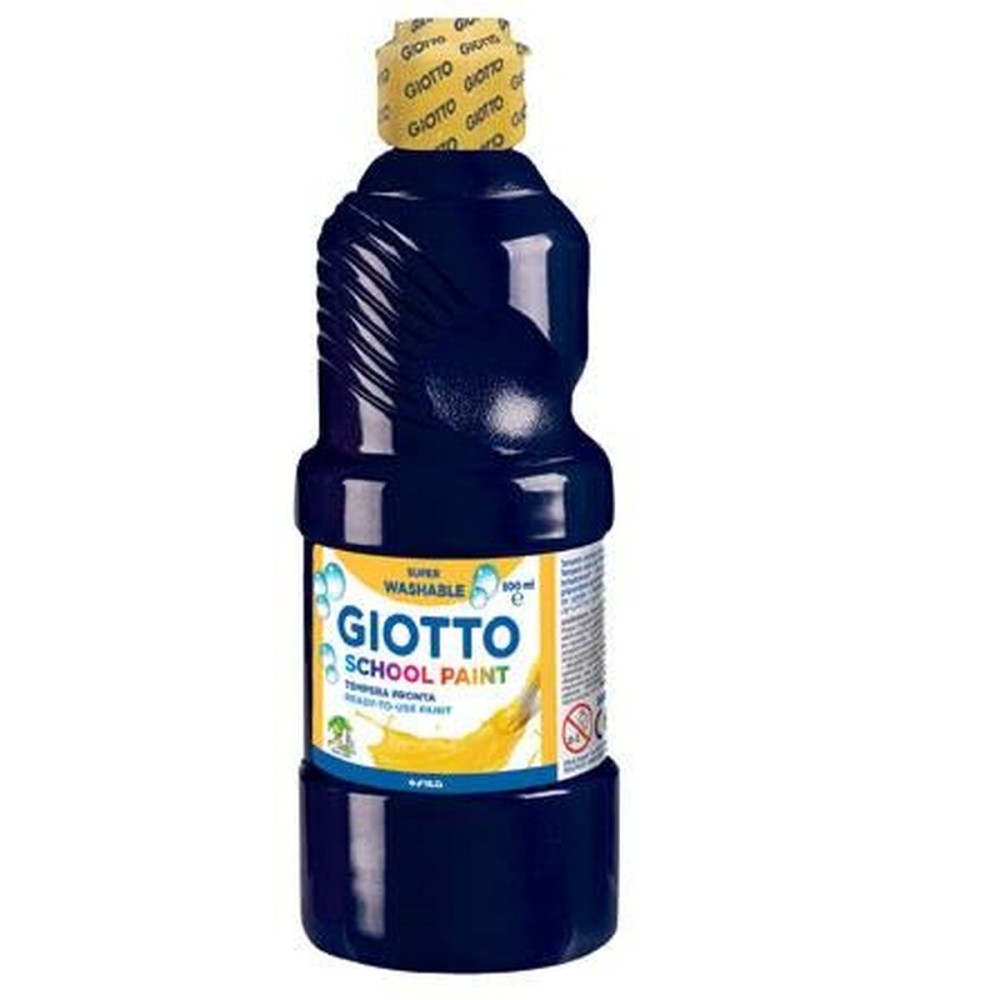 Gouache Giotto Noir 500 ml (6 Unités)