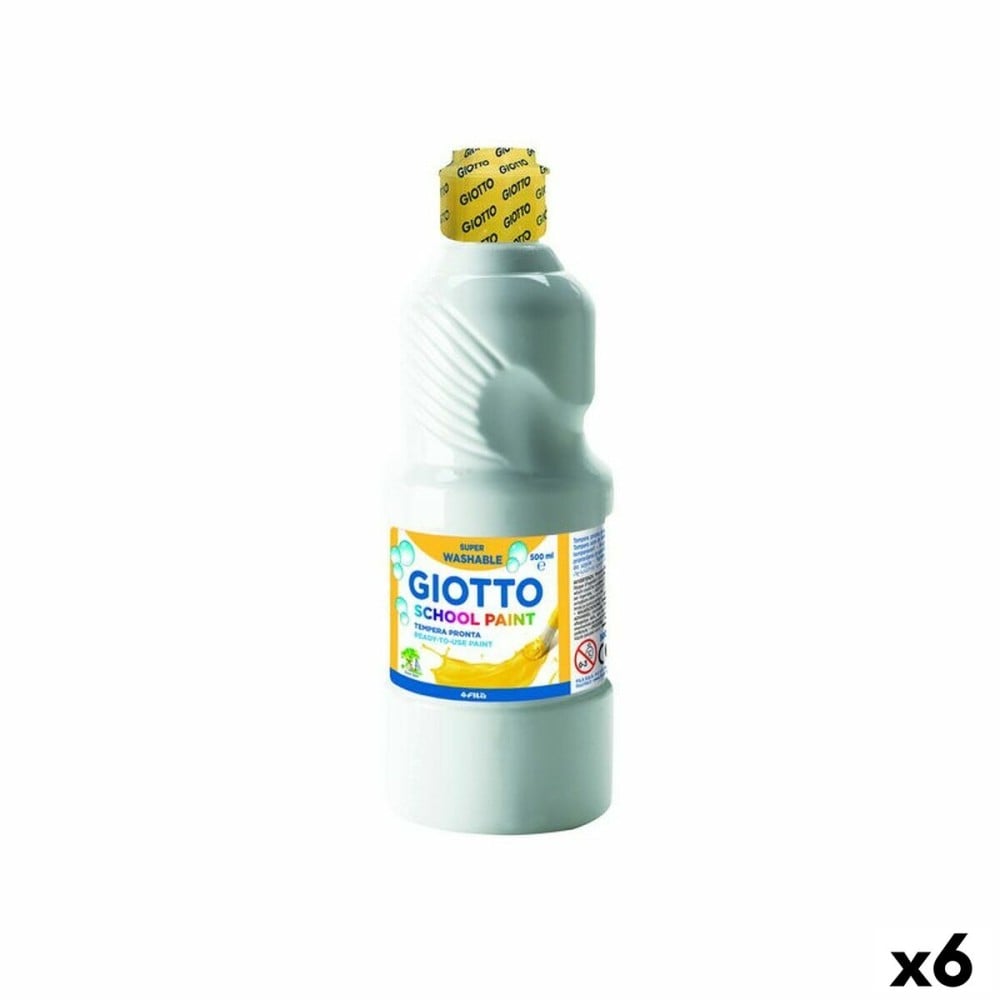 Gouache Giotto Blanc 500 ml (6 Unités)