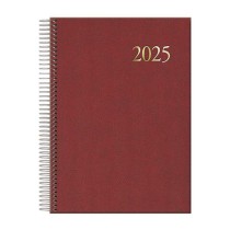 Diary DOHE Segovia Burgundy 14 x 20 cm 2025