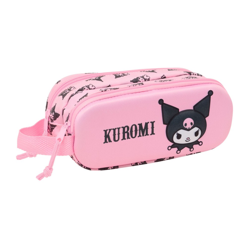 Double Carry-all Kuromi Pink 21 x 8 x 6 cm