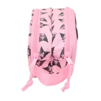 Double Carry-all Kuromi Pink 21 x 8 x 6 cm