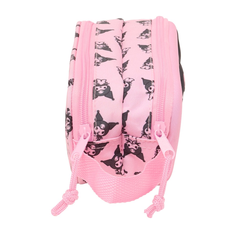 Double Carry-all Kuromi Pink 21 x 8 x 6 cm