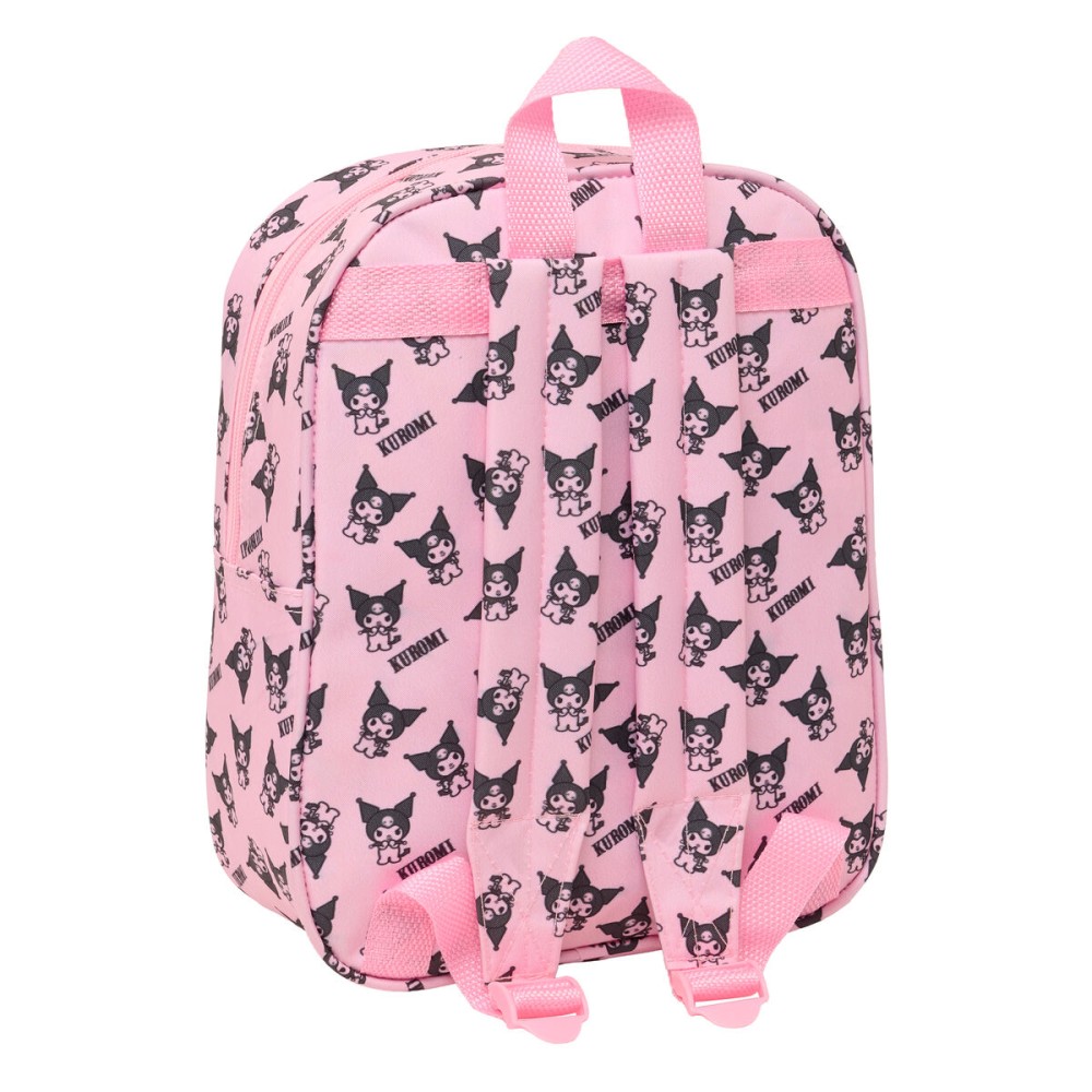 School Bag Kuromi Pink 22 x 27 x 10 cm