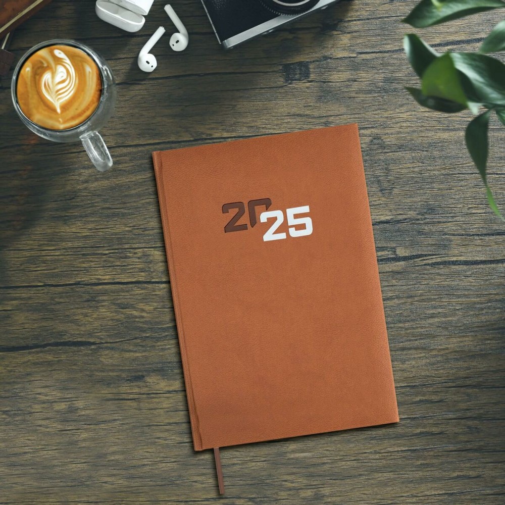 Diary Finocam DYNAMIC MILANO Y11 Brown 16,5 x 24 cm 2025