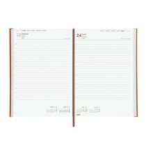 Diary Finocam DYNAMIC MILANO Y11 Brown 16,5 x 24 cm 2025