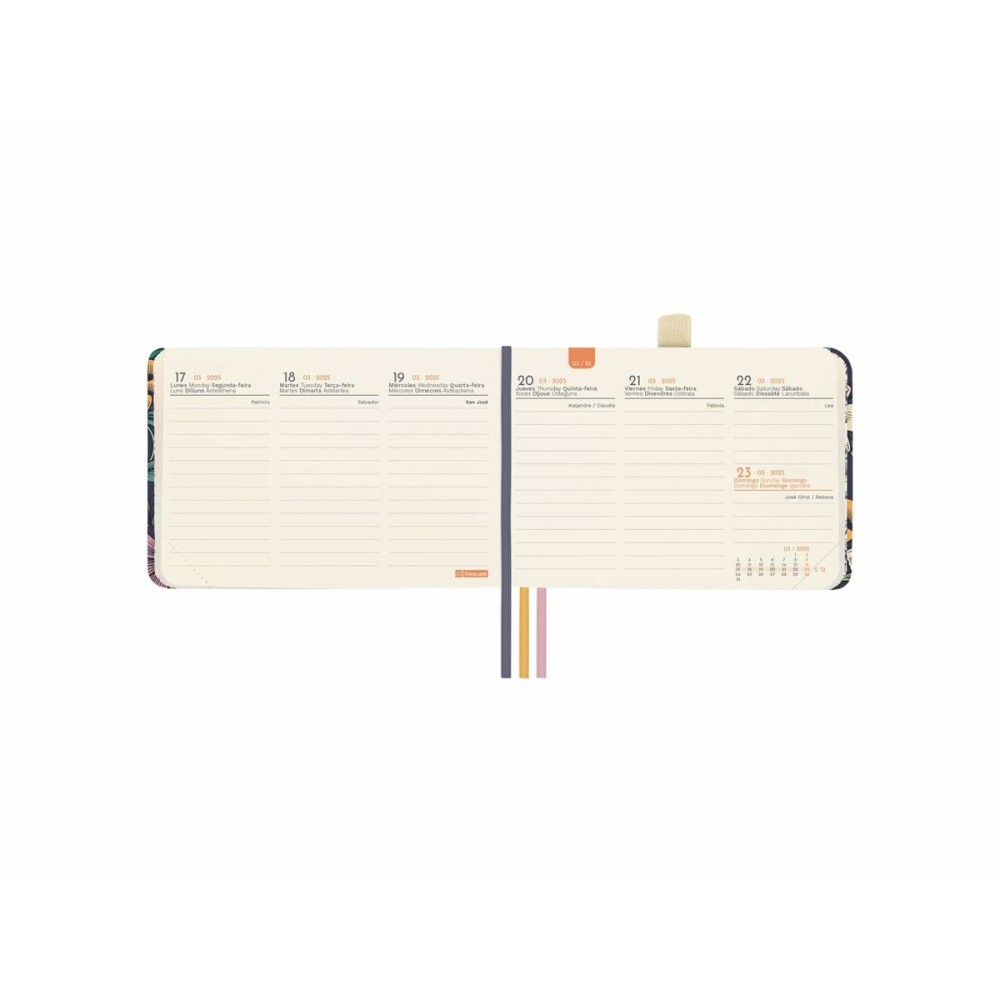 Diary Finocam MINIMAL Mini 10,4 x 7,3 cm 2025