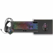 Keyboard and Mouse Mars Gaming MCP124PROES