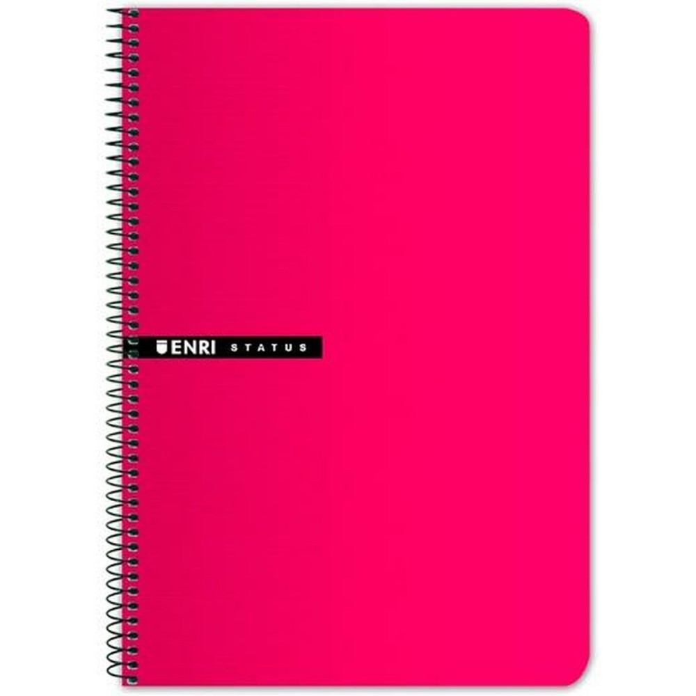 Notebook ENRI Graph paper Red Din A4 (5 Units)