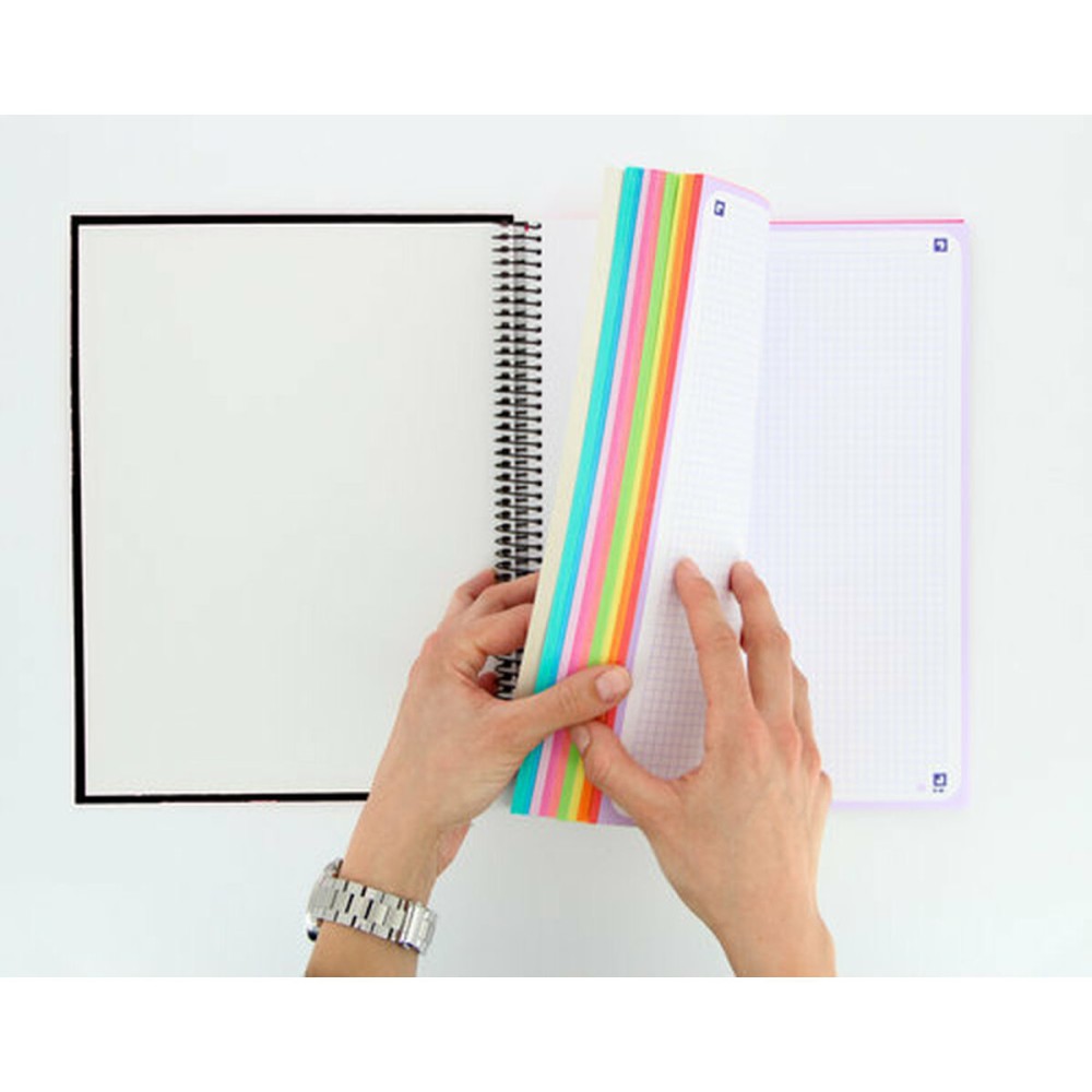 Notebook Oxford Europeanbook 10 School Classic Black A4 150 Sheets (5 Units)