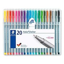 Marker-Set Staedtler Triplus Fineliner Bunt (10 Stück)