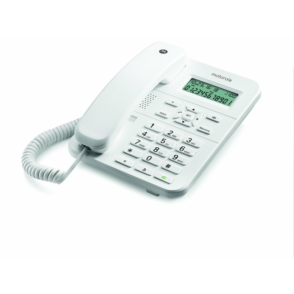 Landline Telephone Motorola White
