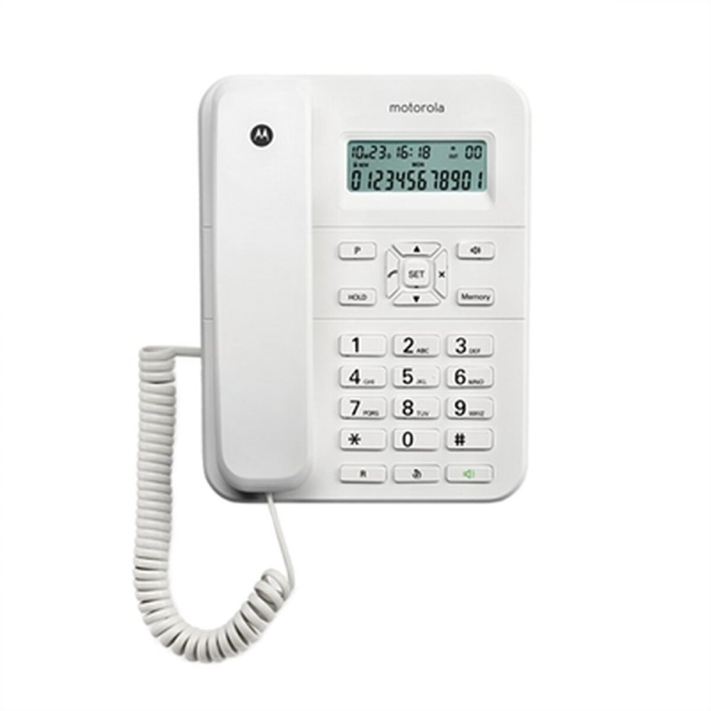 Landline Telephone Motorola White