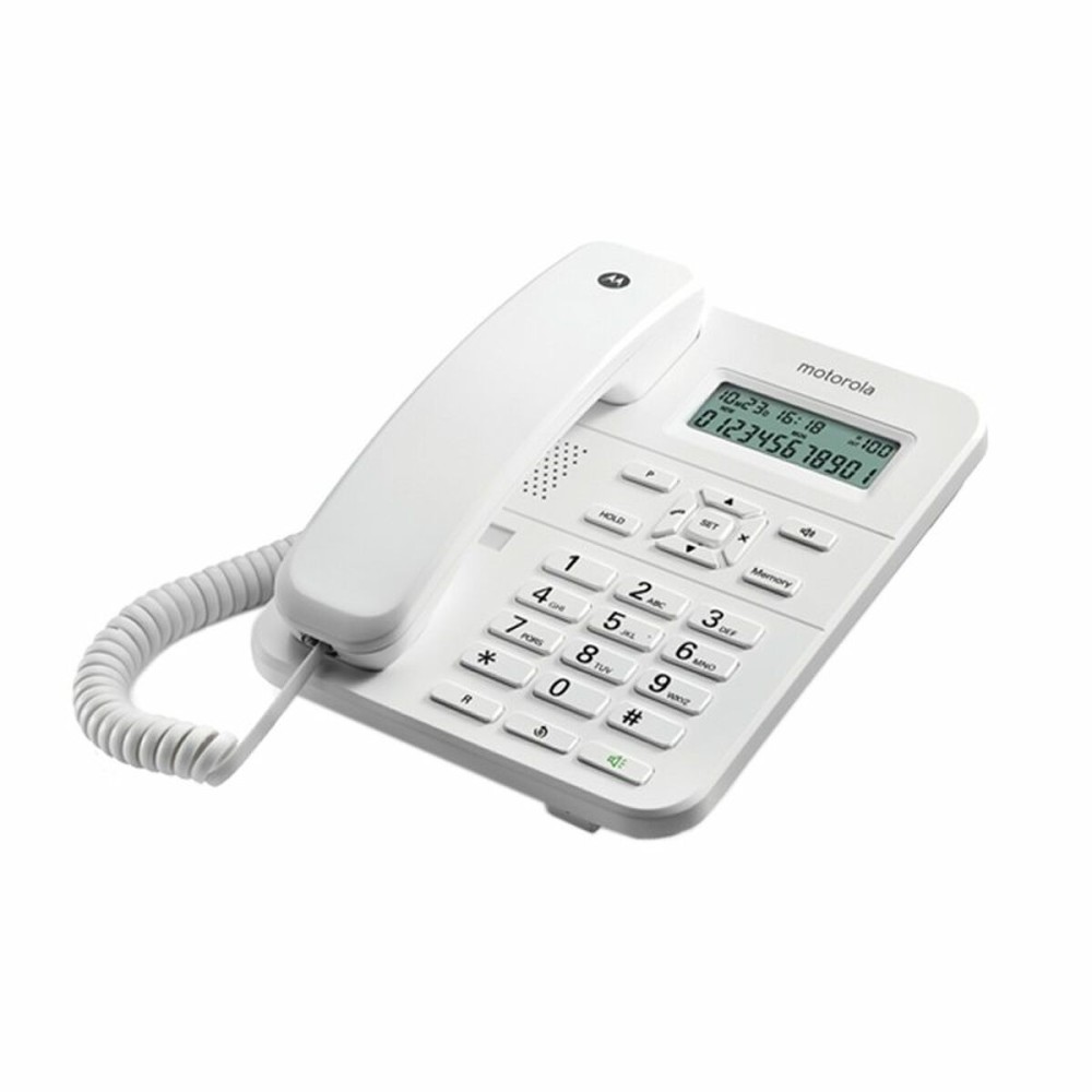 Landline Telephone Motorola White