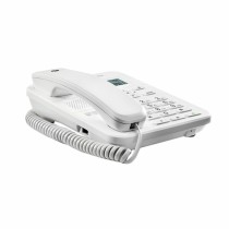 Téléphone fixe Motorola Blanc