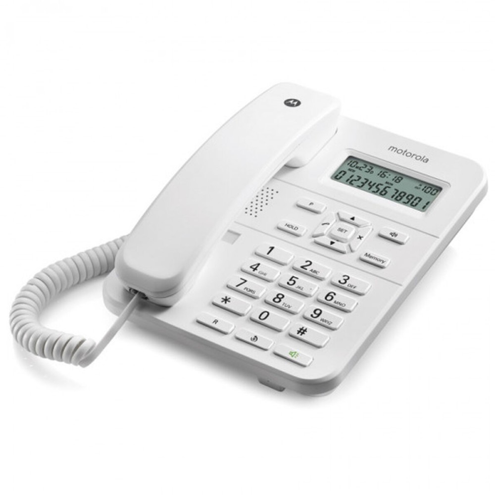 Landline Telephone Motorola White
