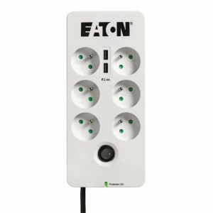 Protection from surges Eaton PB6TUF White