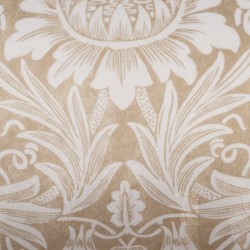 Kissen Flowers Beige Blomster 60 x 10 x 30 cm