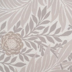 Kissen Flowers Beige Blomster 50 x 10 x 50 cm