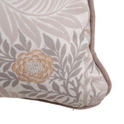 Kissen Flowers Beige Blomster 50 x 10 x 50 cm