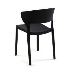 Stuhl Versa Schwarz 39,5 x 79 x 41,5 cm (4 Stück)