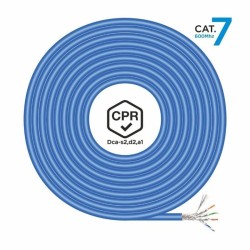 Câble Réseau Rigide FTP 7ème Catégorie Aisens AWG23 Bleu 500 m