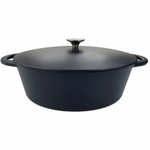 Topf mit Deckel Baumalu noir