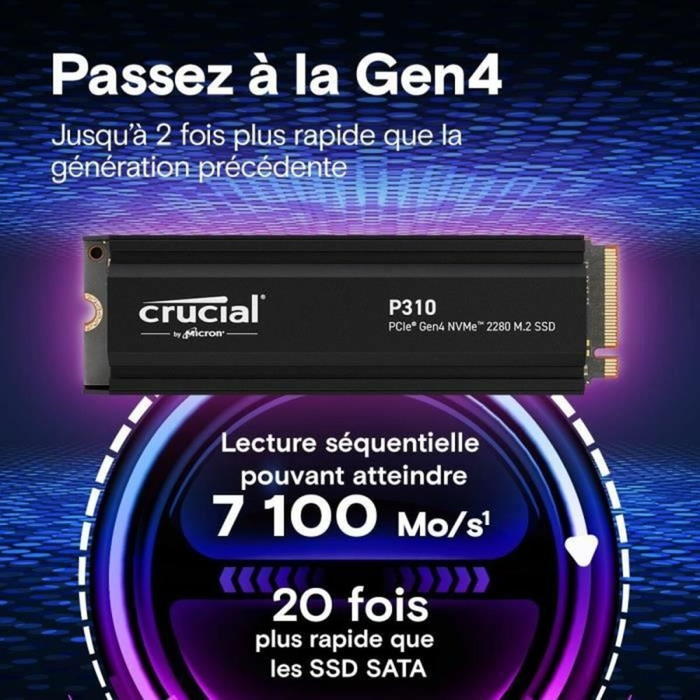 Festplatte Crucial 1 TB SSD