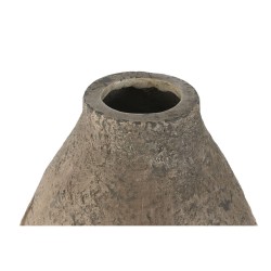 Vase Home ESPRIT Beige Magnesium 28 x 28 x 48 cm