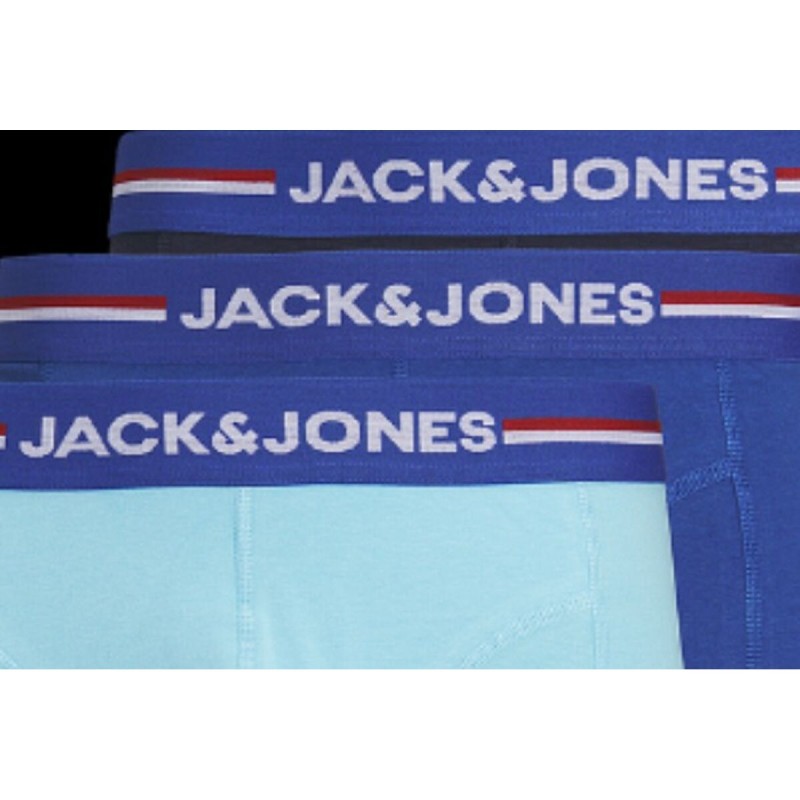 Boxer pour homme Jack & Jones  SOLID TRINKS 12255826  Bleu