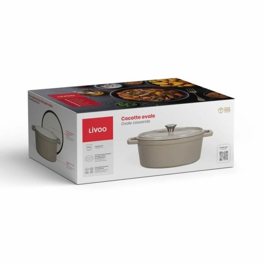 Casserole avec Couvercle Livoo