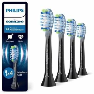 Tête de rechange Philips Noir 4 Unités