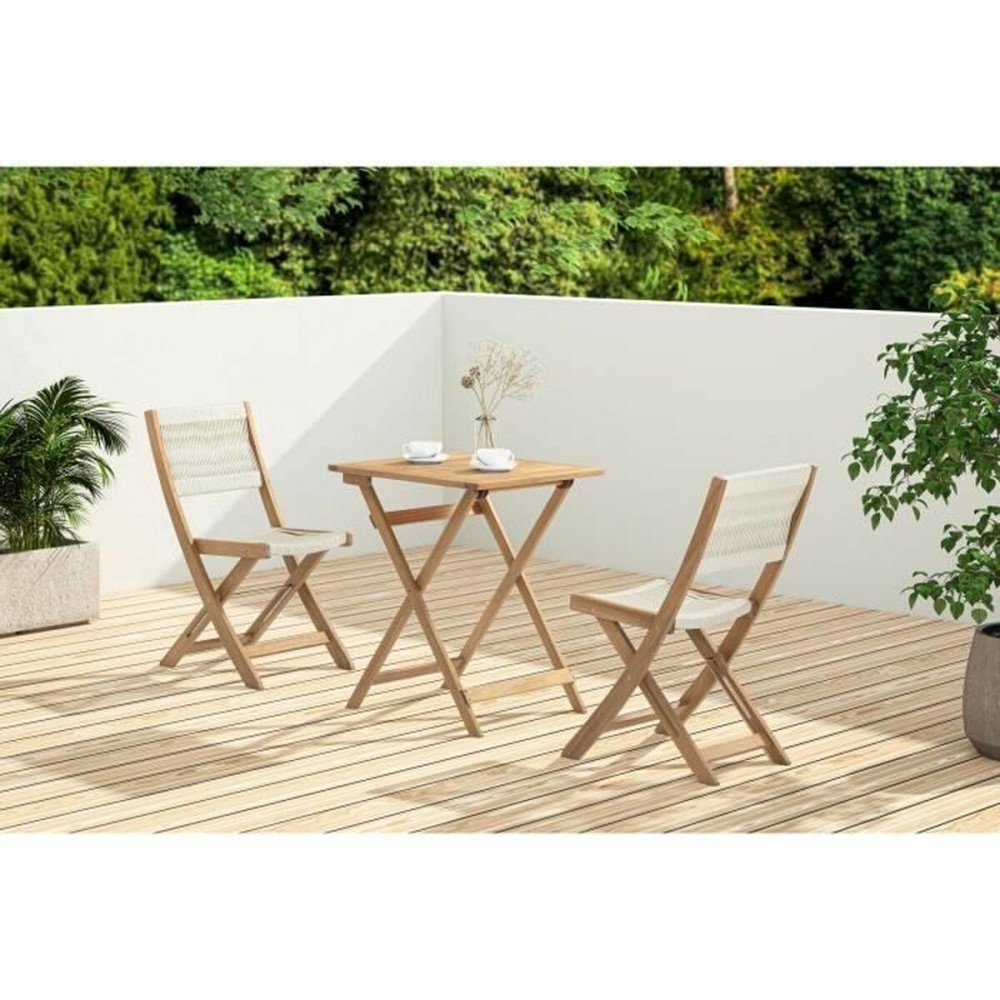 Table set with 2 chairs