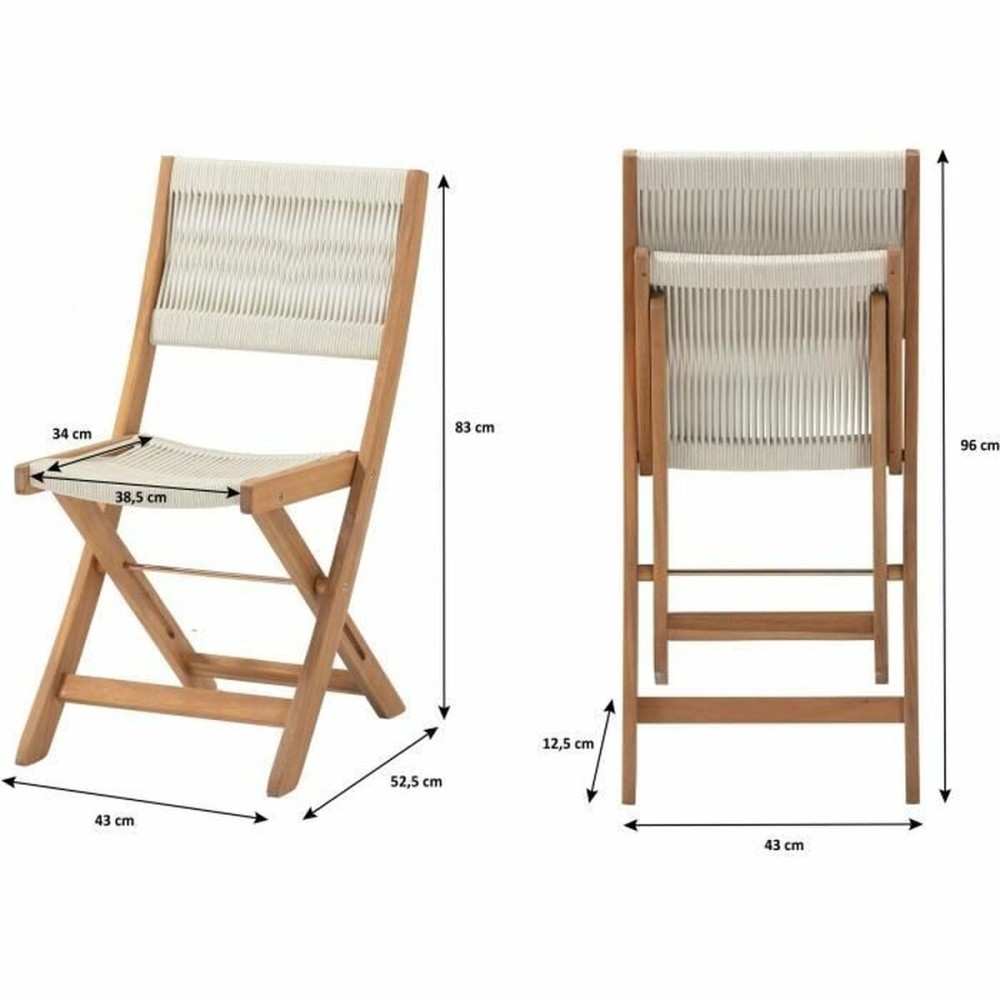 Table set with 2 chairs